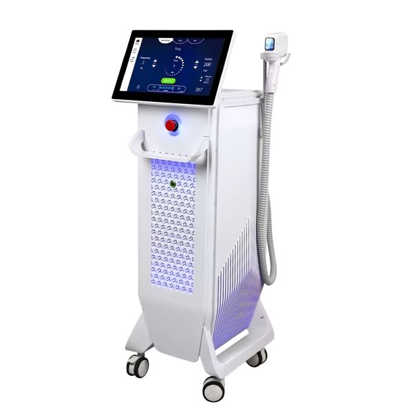 Full Body Hair Removal Machine 4000W Standing Diode Hair Removal Laser System
