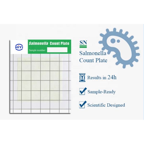 Os meios Foodborne chapeiam as salmonelas dos micróbios patogênicos que selecionam o teste da carne dos ovos da bebida da padaria do leite
