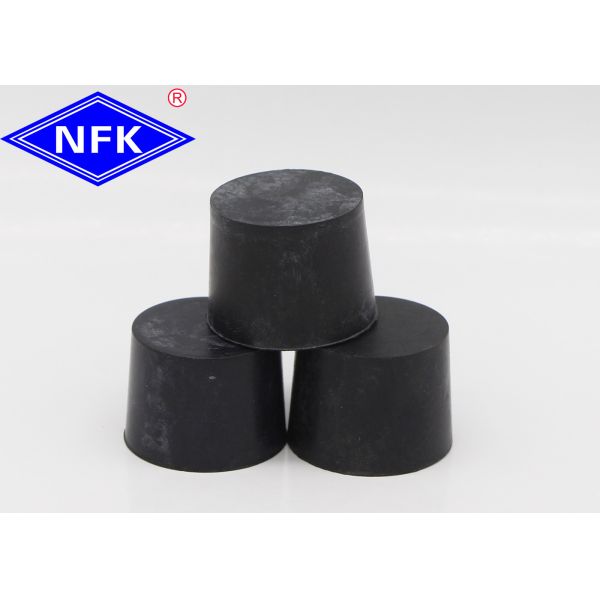 Silicone Rubber Tapered Plugs Customized Screw Rubber Plug For Hydraulic Breaker Hammers