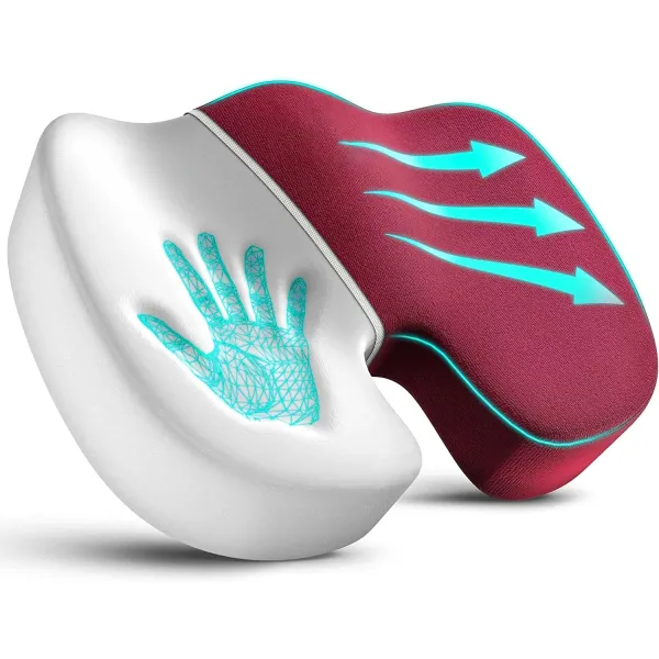 Experience Unmatched Comfort while Driving with Memory Foam Orthopedic Seat Cushion