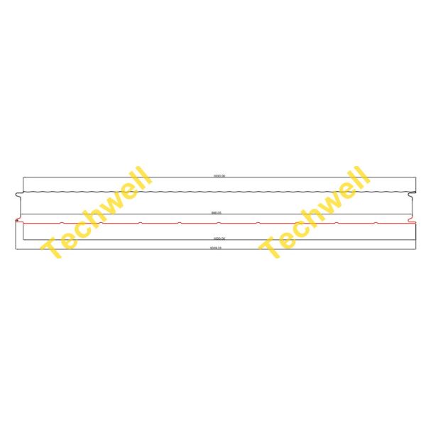 Простой экономичный тип панель сандвича PU делая машину для панелей сандвича стены крыши PU