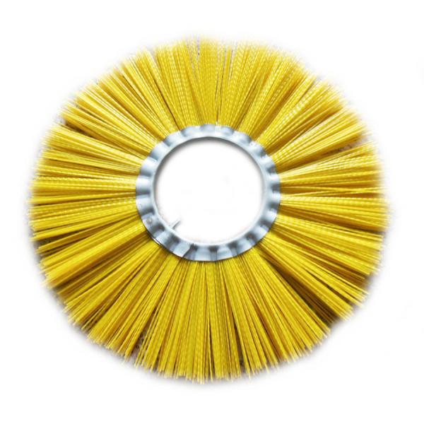PP Bristle Industrial Round Road Sweeper Brush Eco Friendly