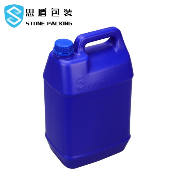 Leakproof Screw Top 5L Plastic Drum 2.5 Gallons 1 Gallon 0.5 Gallon