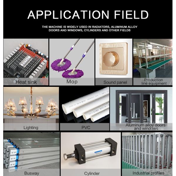 XS-455AL Aluminum Cutting Machine Aluminium Profile PVC Pipe Cutting Machine