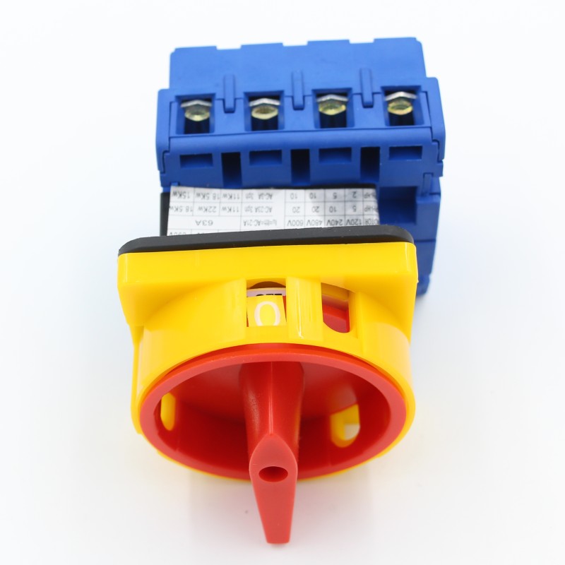 3 Phase LW30 Series Isolator Switch 4 Pole Main Switch 63A for Pump System