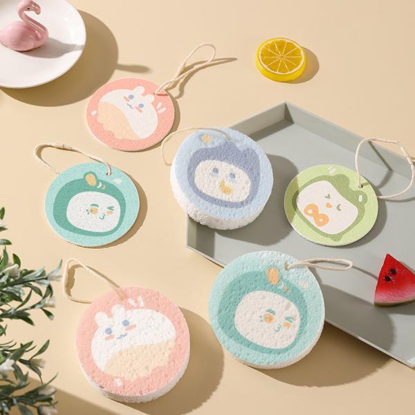 Custom Shape Non-Stick Kitchen Scrubber for Dishwashing