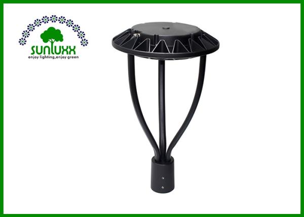Pole Head Replacement 60W LED Outdoor Post Top Lights With Transparent Lens
