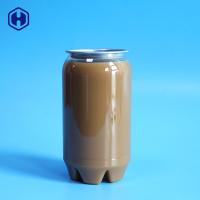 As latas de soda plásticas de 350ML 123MM para bebidas ordenham o chá