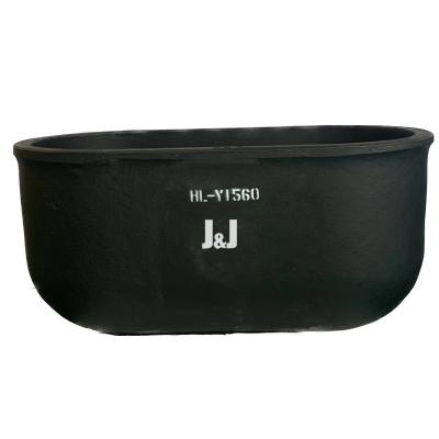 Laboratory / Industrial Large Graphite Crucible Chemical Resistant