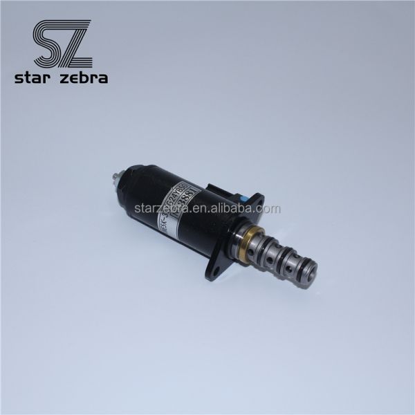 Machinery Repair Shops YN35V00051F1 G24YB50 Excavator Parts KWE5K-31 Hydraulic Rotation Solenoid Valve for SK200-8 SK210-8