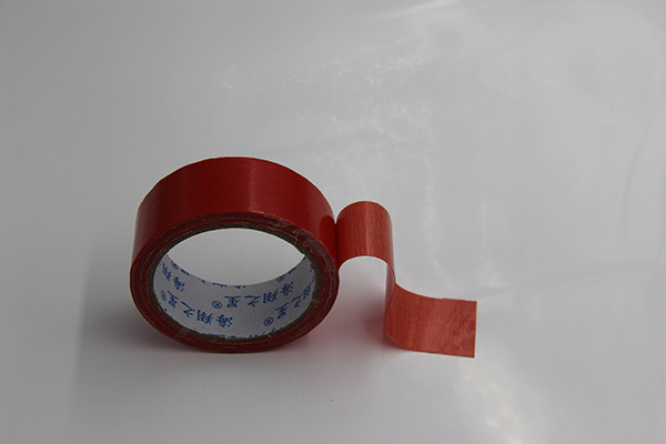 Heavy Duty Cloth Duct Tape , Heat Proof Plaid Duct Tape Flexible Strong Adhesion