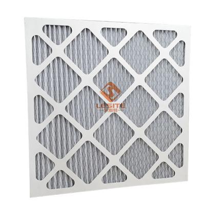 Commerical G3 G4 Merv 8 Hepa Air Filter For HVAC ,  Pleated Panel Filter