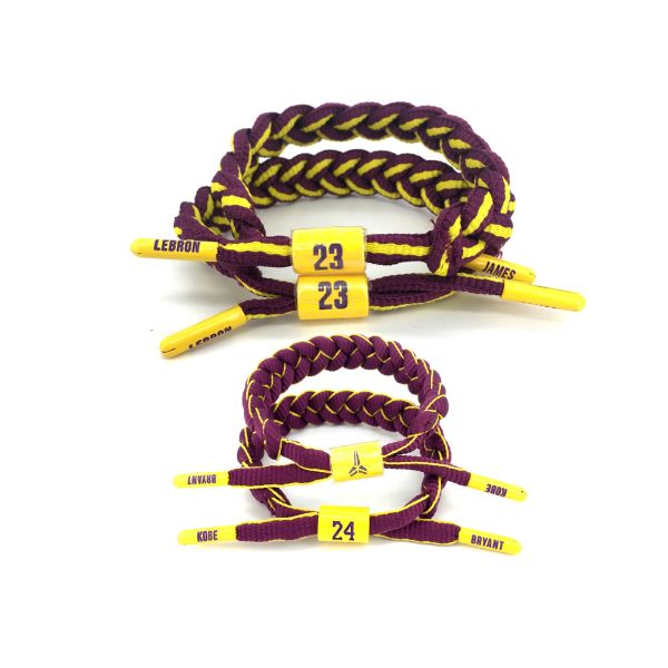 NBA Star Series Basketball Braided Bracelet Leonard Fashion Lace Braided Bracelet