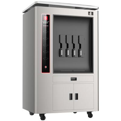 Peixes máquina elétrica 380V /14.25KW da grade de 4 dos espaços de aço inoxidável comerciais