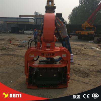 Popular Piling Machines Vh350 Excavator Mounted Hydraulic Vibratory Pile Driving Hammer for Excavtor 45-50tons