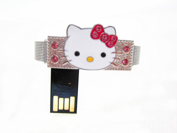 Cartoon Crystal Custom Usb Drives HELLO KITTY The Avengers Personalised Usb Gift