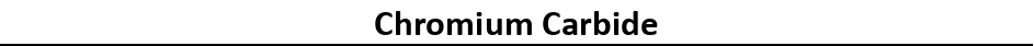 Хромий основал сопротивление носки корозии порошка карбида