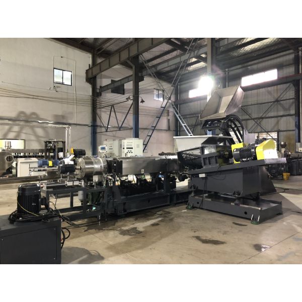High Efficiency Single Screw Plastic Extruder For EVA PE With High Filler 800kg/hr