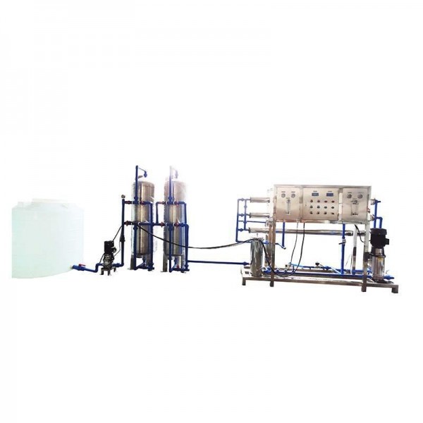 2000L/H RO Water Treatment System For Water Plant