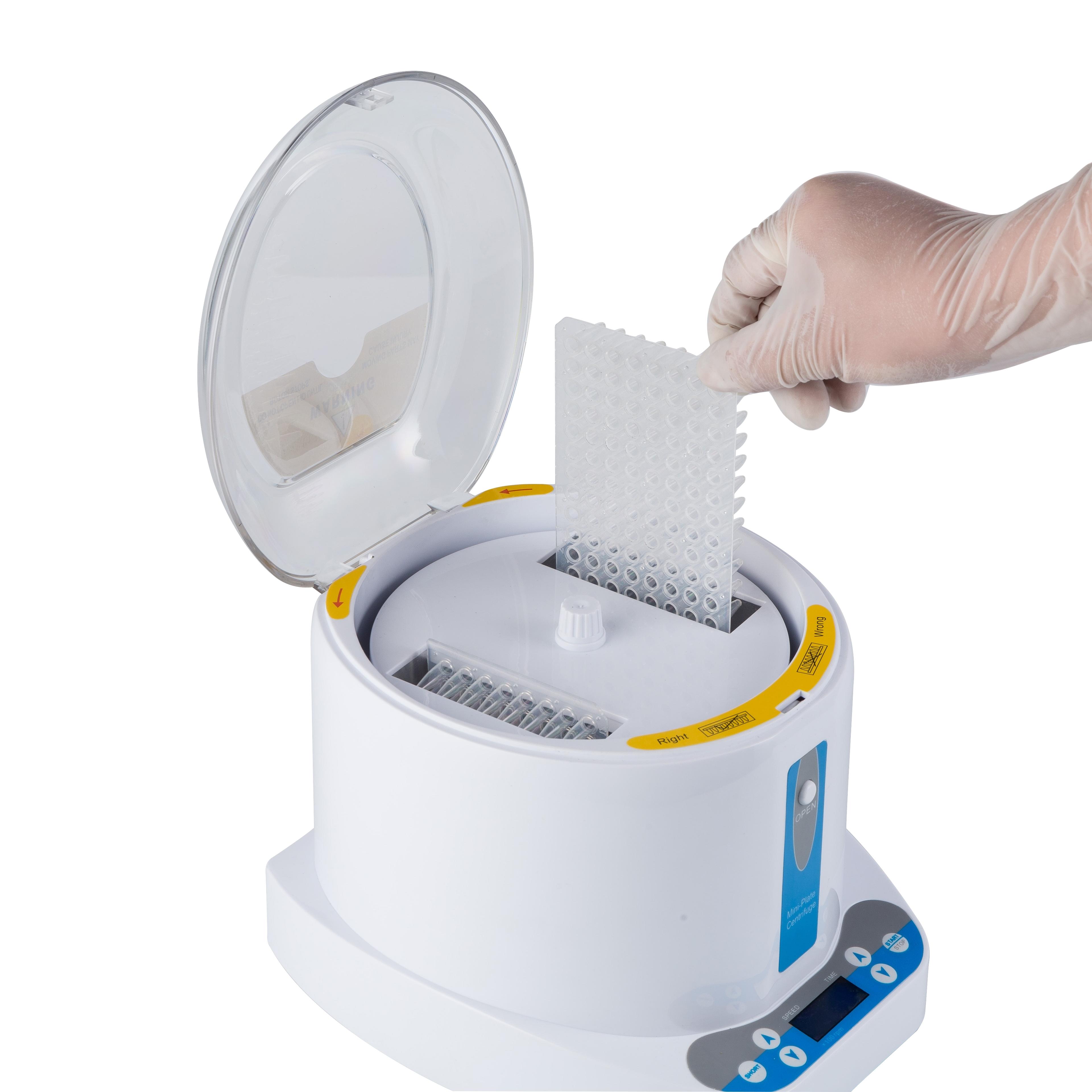MiniG2500 Microplate Laboratory Centrifuge 96 Well PCR Plate Instant Spin 3000rpm Essential Mini Lab Equipment Partner