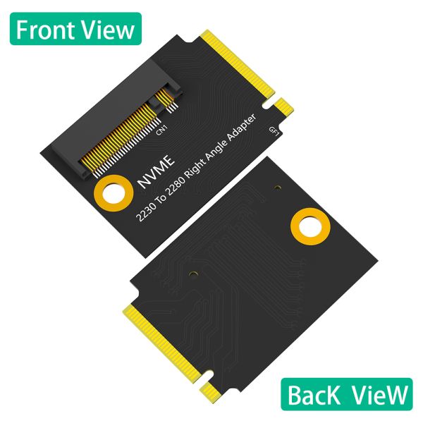 M.2 NGFF Adapter NVME SSD Angled Extension for ROG Ally Gaming with High Speed Data Transmission