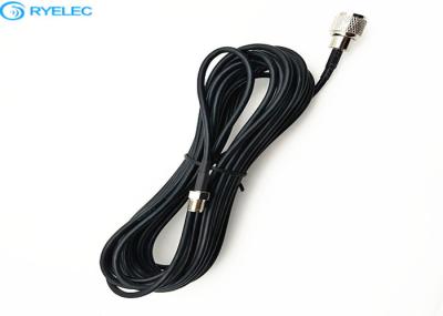Nickel Plated Custom RF Cable Assemblies For GPS Antenna / RF Device 0-6 ghz