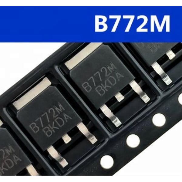 TO-251-3L Tip Power Transistors B772M PNP VCEO -30V Silicon Material