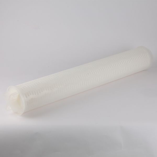 40 Inch 0.1 Micron Large Flow Pleated Water Filter Element for Industrial Filtration