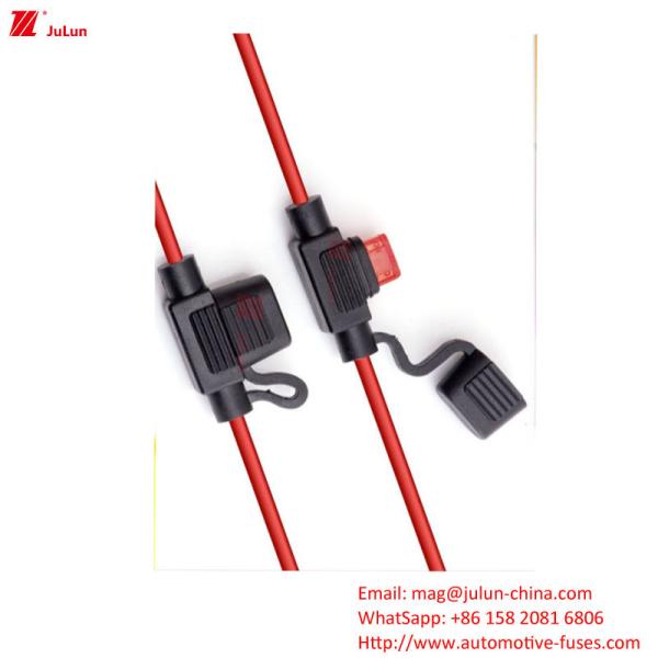 Moyenne, petite, grande qualité avec support de fusible imperméable au plomb/disjoncteur Matériau de boîtier en nylon Voltage nominal 32V Applications automobiles/véhicules électriques/bus