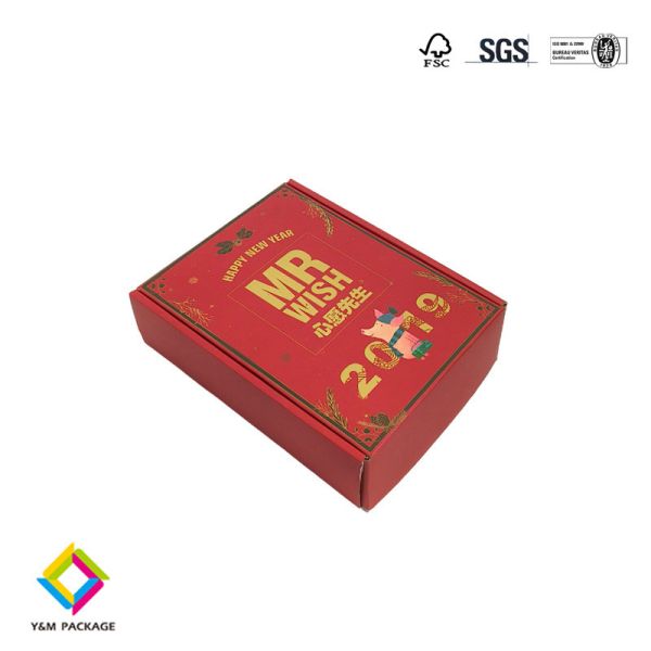 CMYK product packaging box shiny packaging box ideal for products needing eye catching packaging and protection features