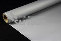 Preuve de feu enduite de silicone à hautes températures de tissu de tissu de rideau en feu de tissu de fibre de verre