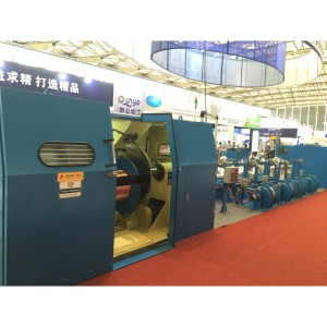 Cable Double Twist Bunching Machine Automatic Plastic Wire Bunching Equipment