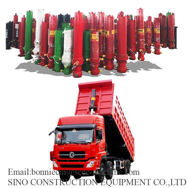 20Mpa  26T 3 Stages 3260Mm Truck Oil Hydraulic Cylinder
