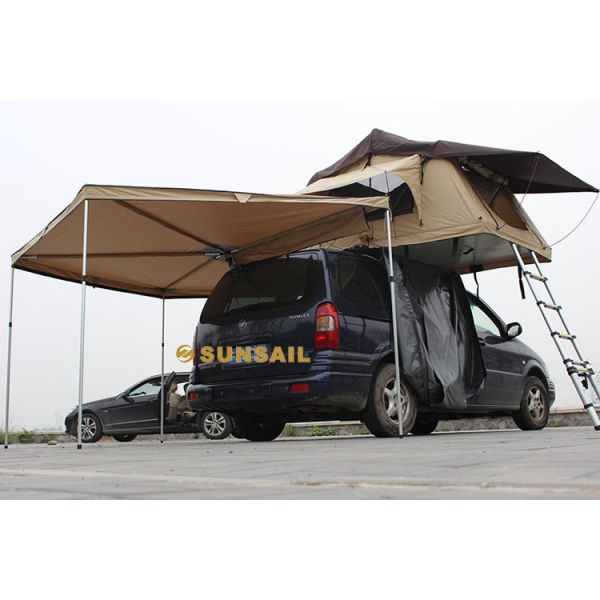 Foldable Foxwing Awning for 4x4 Cars Waterproof and Camouflage Tent Style 250x20x10cm