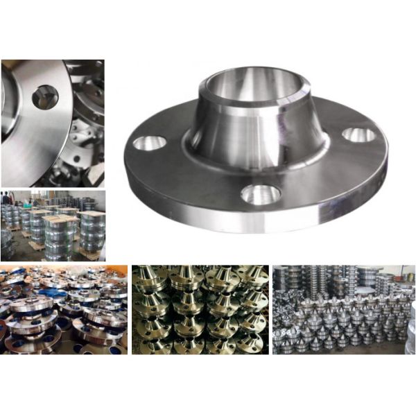 DIN 2502 2527 Forged Steel Pipe Flange , Round / Square Butt Weld Flange