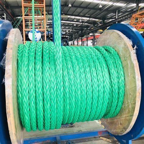 Parte Outra Y-MAX PLUS 8/12 Filamentos 24MM UHMWPE corda trançada Cabo de ancoragem do navio
