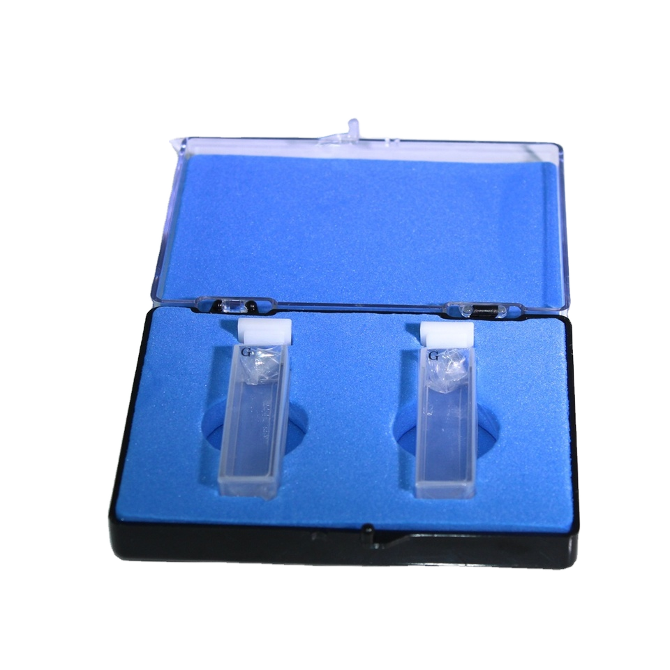 Customizable Quartz Flow Cuvette 10mm Micro Quartz Cell with OEM Support