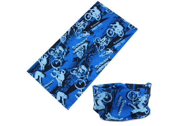 Retro Logo Polyester UV  Headwear 25*50 CM Bandana For Bicycle