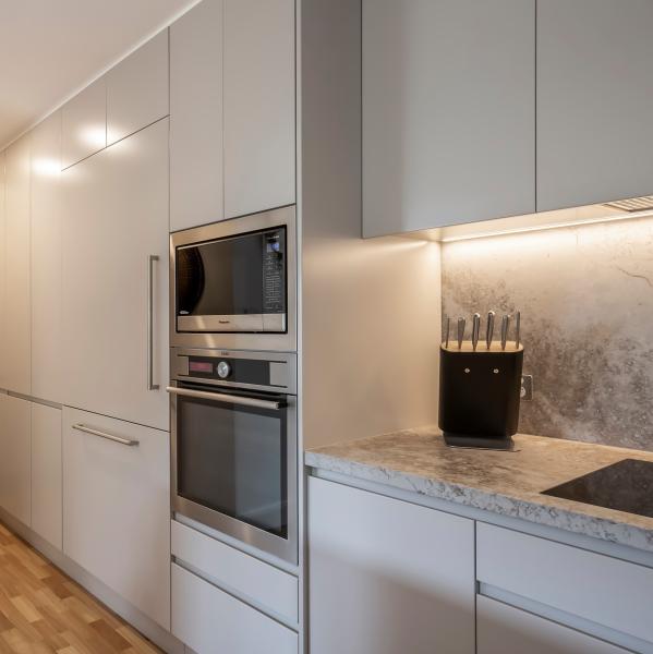 Modern High Gloss Lacquer Cabinets  Matt Grey White