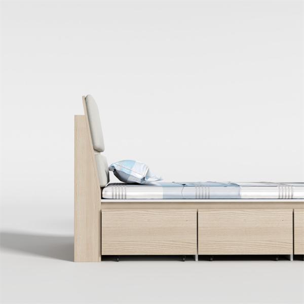 2000 X 1200 X 960 mm Apartamento Mobiliário Estudante Cama de banho Dormitório Escolar Com Cama de Mesa