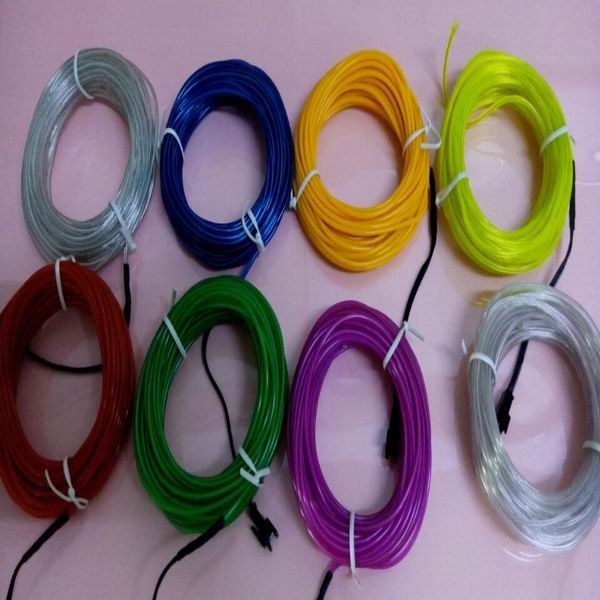 new generation high bright el wire/ neon wire/ el cable for decoration