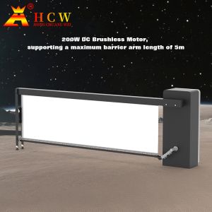 50HZ Security Barrier Gate Remote Control Car Parking Barrier OEM For Advertisem