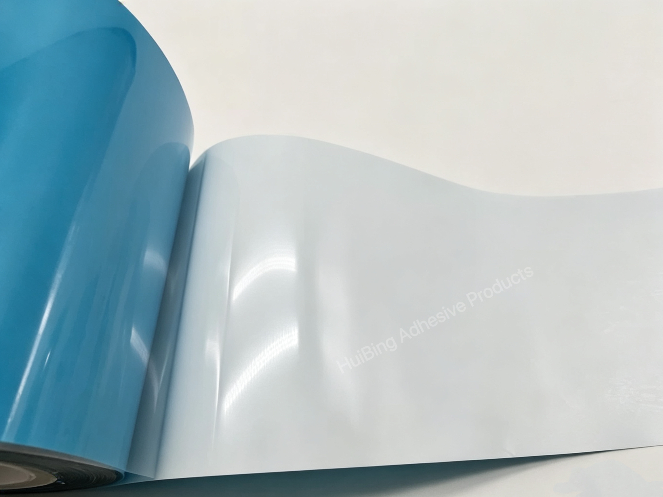 10-13μm Thickness Double Sided PET Tape with Acrylic Adhesive for Electronics Bonding