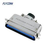 Conector Centronics de Pin Cable Plug Male Solder DDK da capa 50 do metal do conector de DDK 57-30500