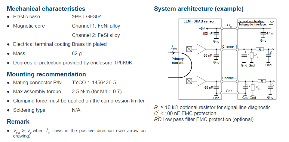 Блок батарей DHAB S/124 LEM контролируя гибридные автомобили EV и внедорожники.