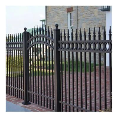 Bolts Nuts Included Manufacture Faux Antique Wrought Iron Railing Fence for Villa