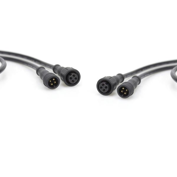 RGB освещает 3000mm 4 удлинительный кабель AWG M12 Pin 24