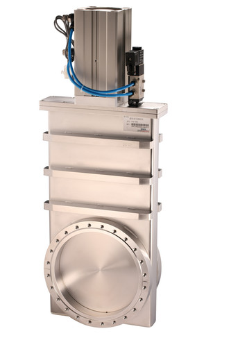 Small Noise Manual Gate Valve Stable Motion 1E+5 To 1E-7 Pa Application Range
