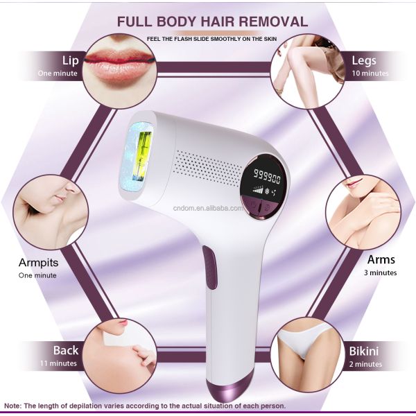 999900 Flashes IPL Hair Removal Device for Women Permanent Body Bikini Leg Arm Face