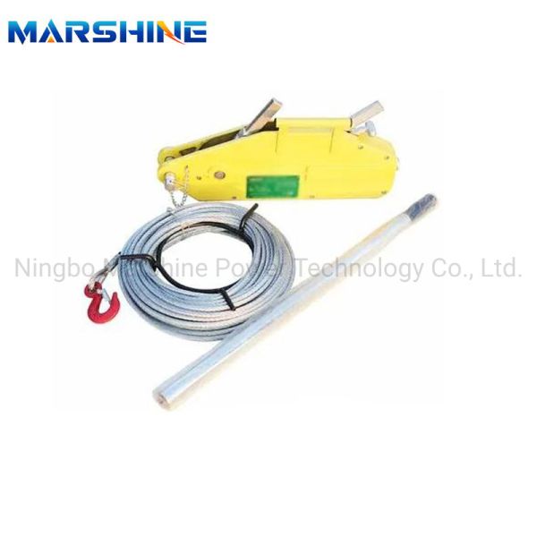 Antimagnetic  Wire Rope Pulling Hoist For Customized Manual Lifting Winch Equipment